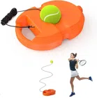 Solo Tennis & Cricket Trainer Rebound Ball Stand (Orange)