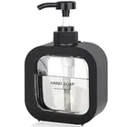 Plastic Refillable Liquid Soap Dispenser for Bathroom 