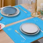 Reusable Non-Stick Food Grade Silicon Roti Mat, Assorted_2535