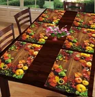 PVC Printed Dining Table Placemats 