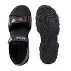 Sandals for Men (Red & Black, 6)