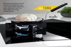 BRODEES Iron Tawa 25 Cm Tawa 25 cm diameter 