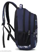 Polyester Backpack for Men & Women, Blue