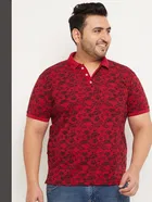 Printed Polo T-shirt for Men 
