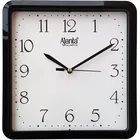 Plastic Ajanta Wall Clock (Black, 22 cm)