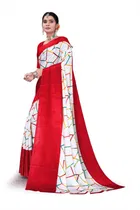 Cotton Silk Abstract Saree for Women 