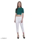 Cotton Blend Trouser for Women 