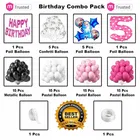 Disney Frozen Theme 5th Happy Birthday Decoration,Multicolour,Set Of 1