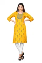 A-Line Cotton Kurti for Women 