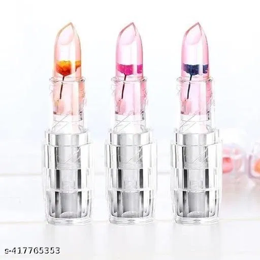 Long Lasting Color Changing Lip Balms (Multicolor, Pack of 3)