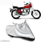 Polyester Waterproof Bike Cover for Royal Enfield Electra 5S 