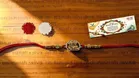 Shiv Parvati Metal Rakhi 
