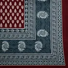 Jaipuri Cotton Single Bedsheet with 1 Pillow Covers | 58x80 Inch | Soft Breathable Fabric | Traditional Rajasthani Print