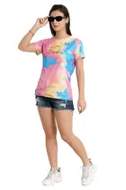 Women's Printed Long Sleeves SweatShirt 