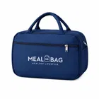 Lunch Meal Box Bag Insulated thermal Blue