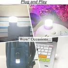 इम्यूटेबल 1W USB LED लाइट, वाइट [पैक ऑफ़ 4]