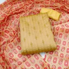 Chanderi Cotton Unstitched Dress Material for Women 