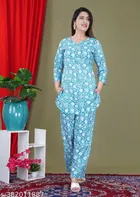 Rayon Top & Bottom Set for Women 