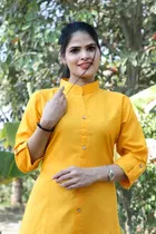 A-Line Cotton Kurti for Women 