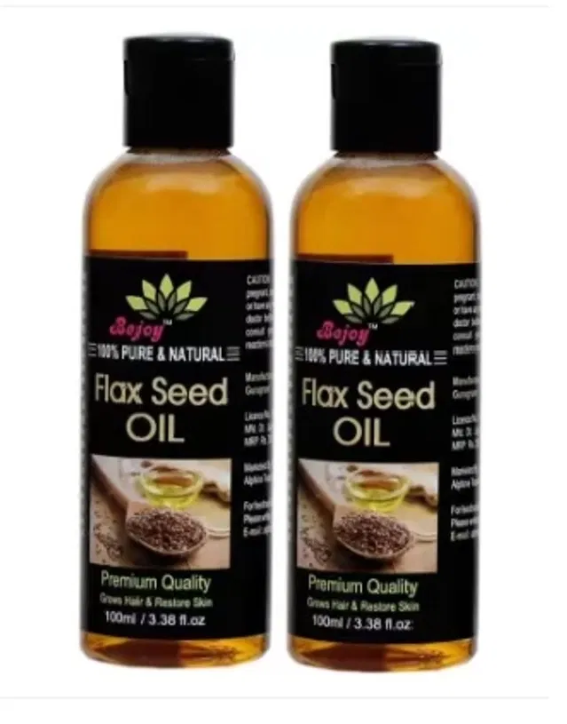 Bejoy Flaxseed Herbal Hair Oil (100 ml, Pack of 2)
