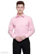 Cotton Solid Full Sleeves Shirt for Men 