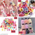 Abs Plastic Hair Accessories Combo for Women, Pack of 117 