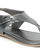 Flats for Women, Silver 