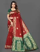 Silk Embellished Saree for Women 
