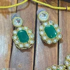 Handicraft Premium Quality Kundan Long Earring for Women & Girls