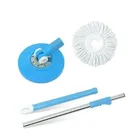 Stainless Steel Spin Mop Rod Set 