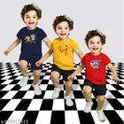 Cotton Blend Printed Clothing Set for Boys, Multicolour, Pack Of 3 
