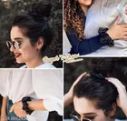 Satin Scrunchies for Women, Pack of 12 