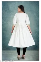 Floral Cotton Kurti for Women 