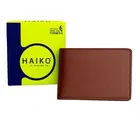 Premium quality dark brown wallet for men (WD Pack of 1)