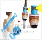 Silicone Body Back Scrubber with Faucet Water Filter 