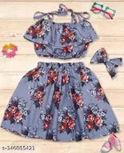 Cotton Blend Clothing Set for Girls 