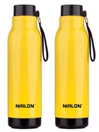 Nirlon PU Insulated Stainless Steel Water Bottles 