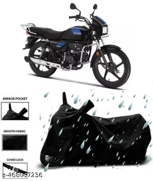 Polyester Cover For Bike/Scooter, Multicolour