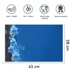 PVC Printed Fridge Top Cover with 3 Pcs Shelf Mats & Handle Cover 