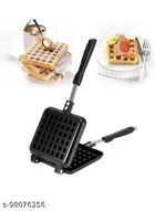 Aluminium Waffle Maker (Black)