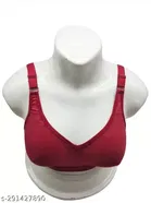 Cotton Solid Bra for Women 