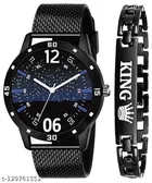 Analog Watch with Bracelet for Men 