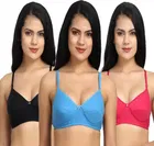 Cotton Blend Padded Bra for Women 