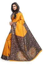 Mysore Silk Printed Saree for Women 