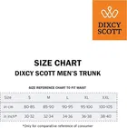 Dixcy Scott Mens Trunk Basic/Underlastic Underwear 95 cm - Pack of 2