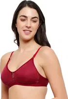 Cotton Blend Non Padded Bra for Women 