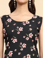 Crepe Printed Kurti for Women 