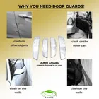 I-Pop White Car Door Guard Premium Quality Compatible with Any Car 