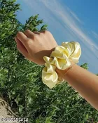 Pack of 8 Fabric Scrunchies for Women 