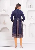 Rayon Floral Print Women's Kurta with Pant Set 